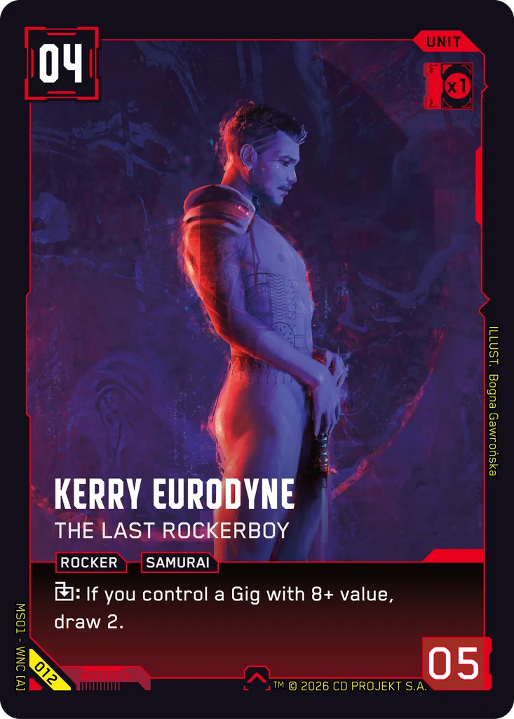 Kerry Eurodyne - The Last Rockerboy
