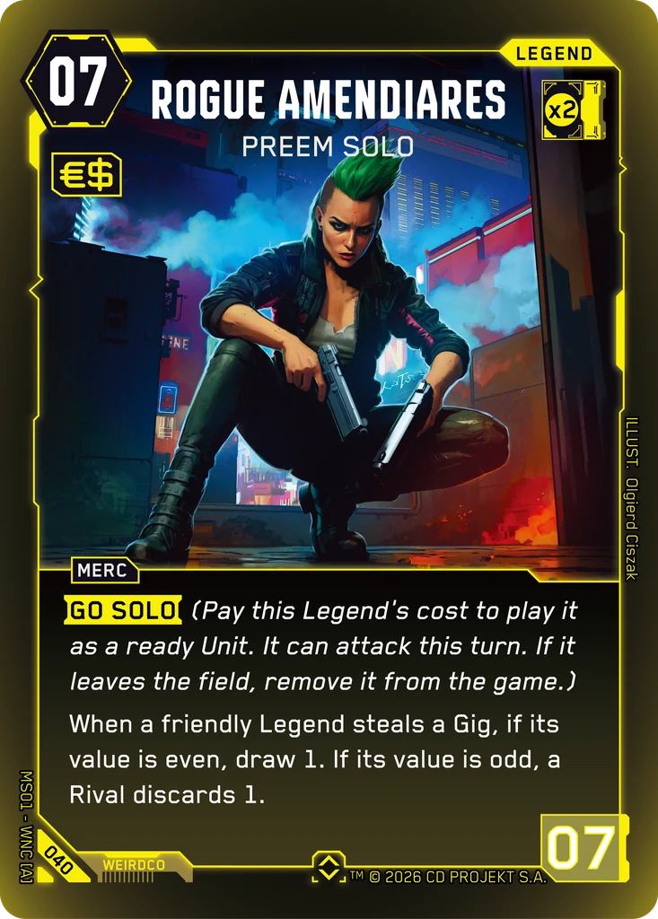 Rogue Amendiares - Preem Solo