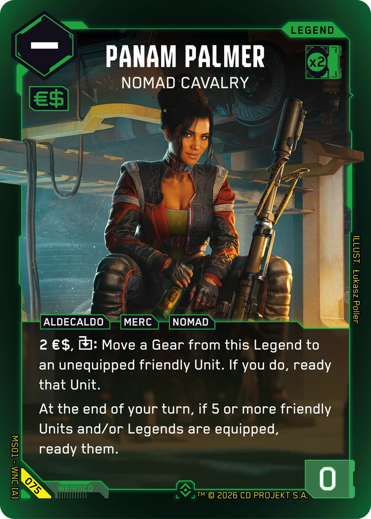 Panam Palmer - Nomad Cavalry